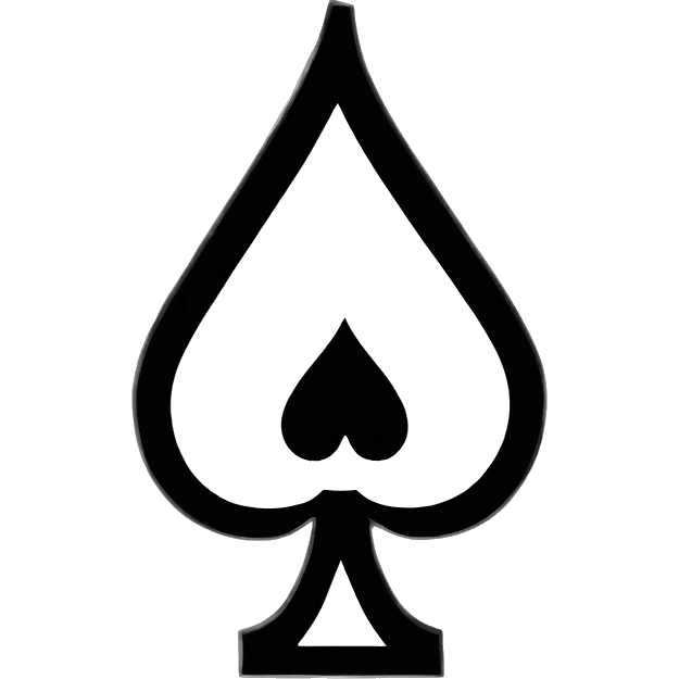 Ace of spade  emoji