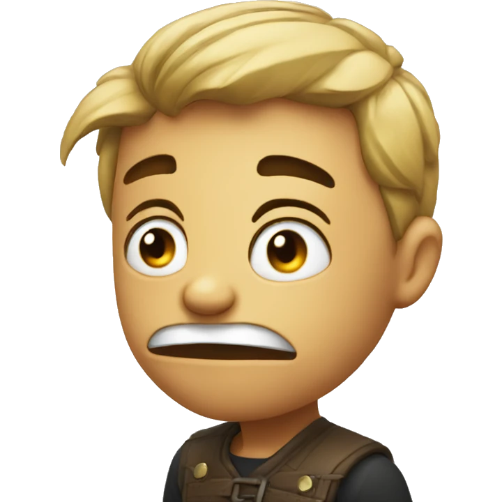 Cry face with hards  emoji