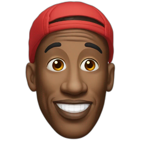 Dennis rodman head emoji