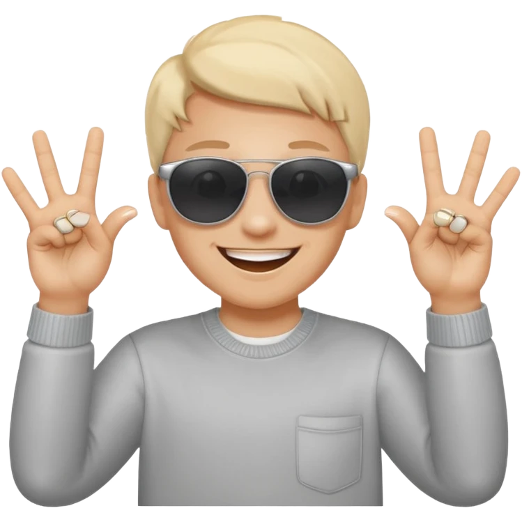 👐😎6️⃣7️⃣ emoji