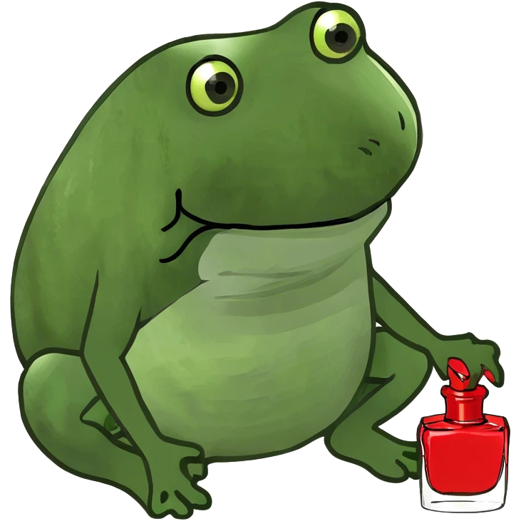 Red nail polish emoji