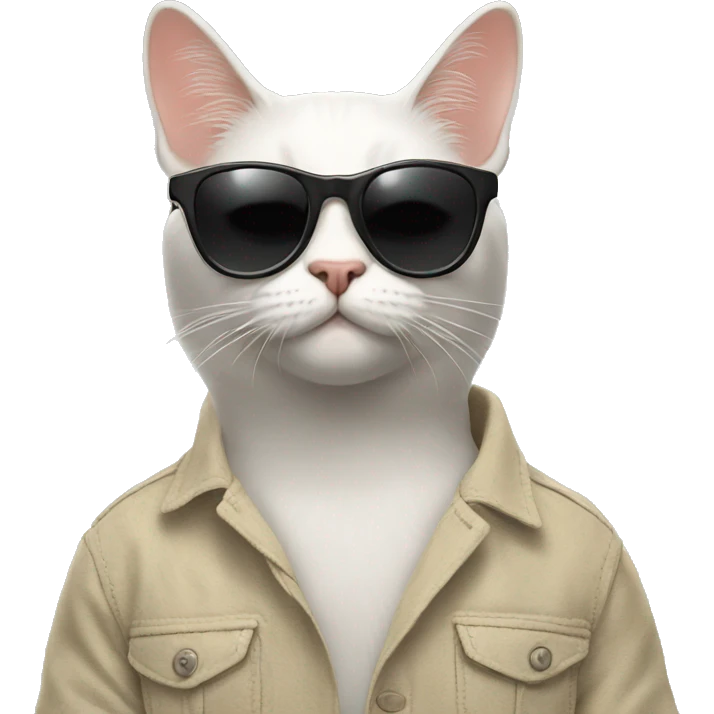 cat sun glasses emoji