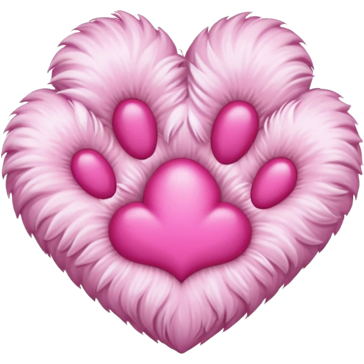 Paw heart emoji