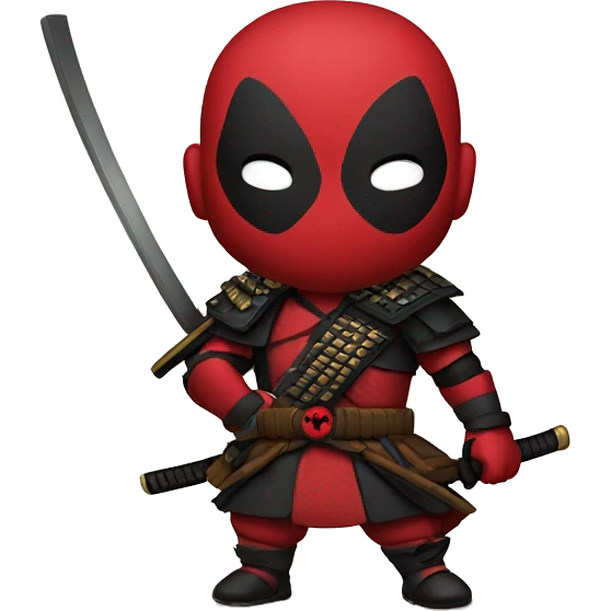 samurai deadpool emoji