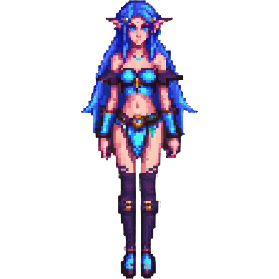 night elf girl emoji