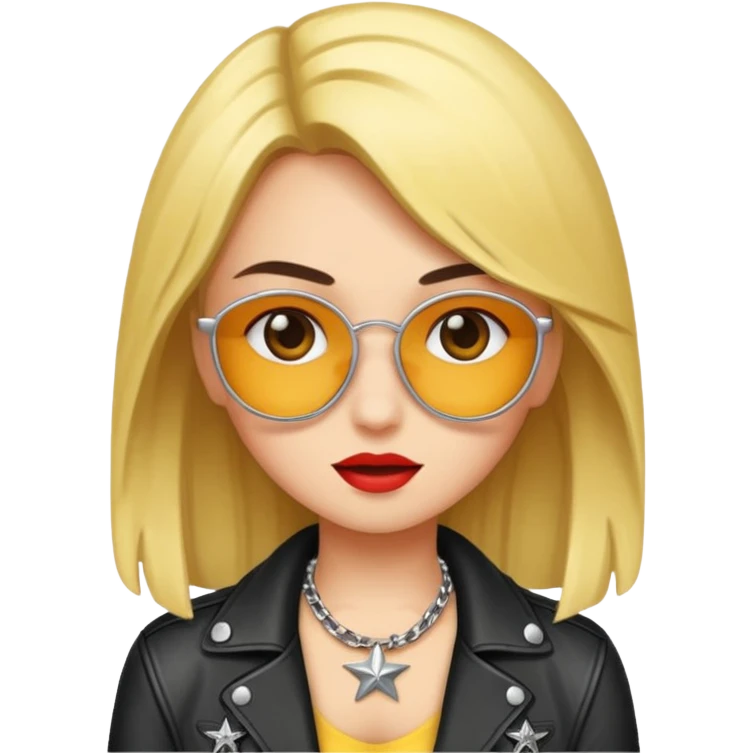 rockstar girl emoji