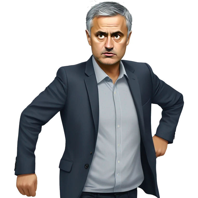 jose mourinho  showing you are done emoji