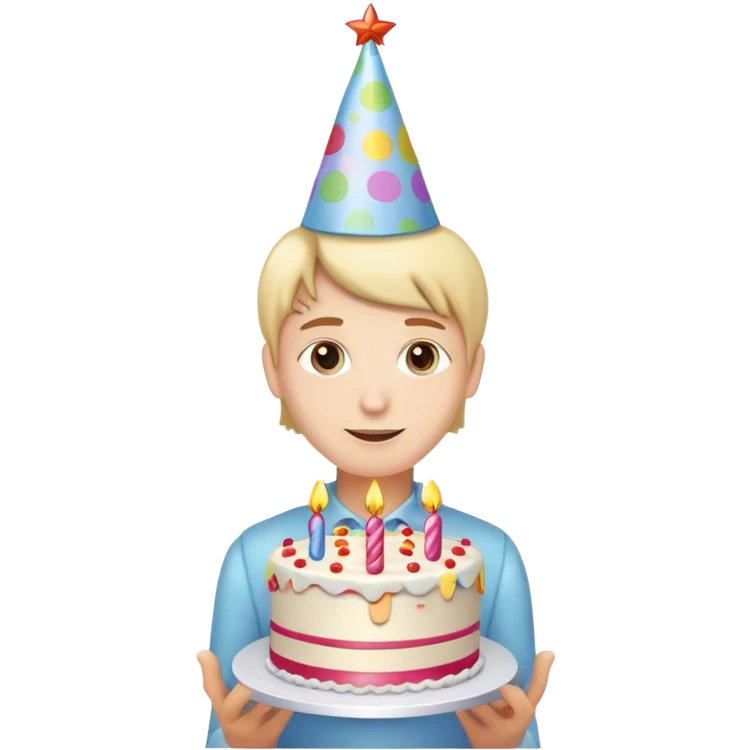 Happy birthday emoji