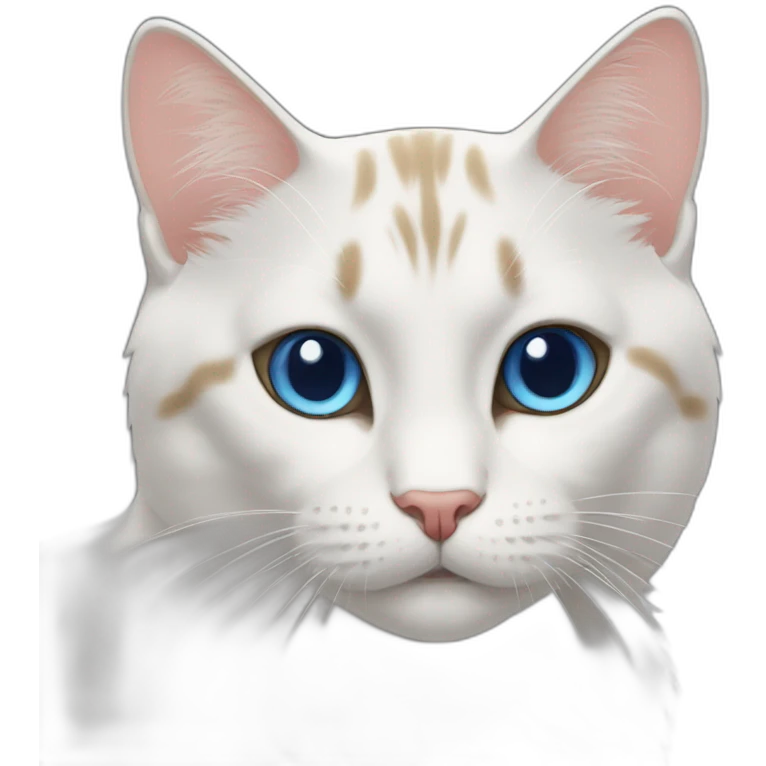 bule cat emoji
