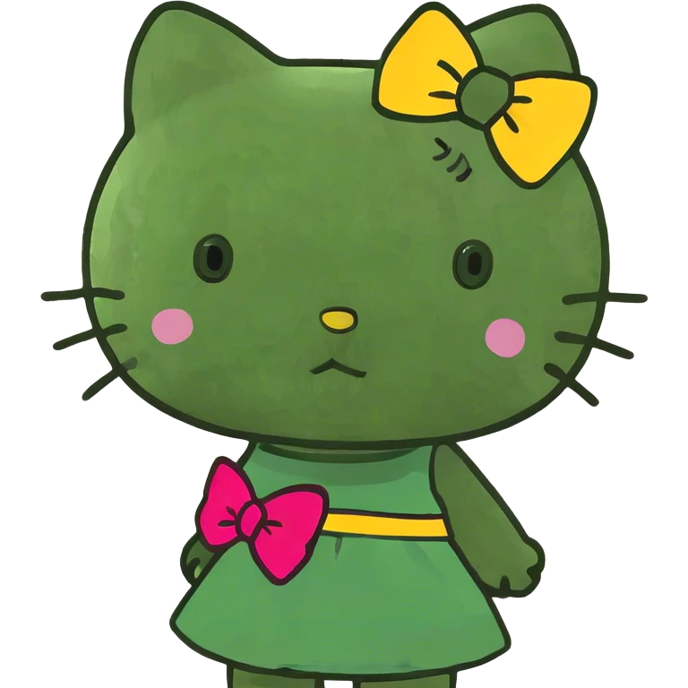 Hello kitty emoji