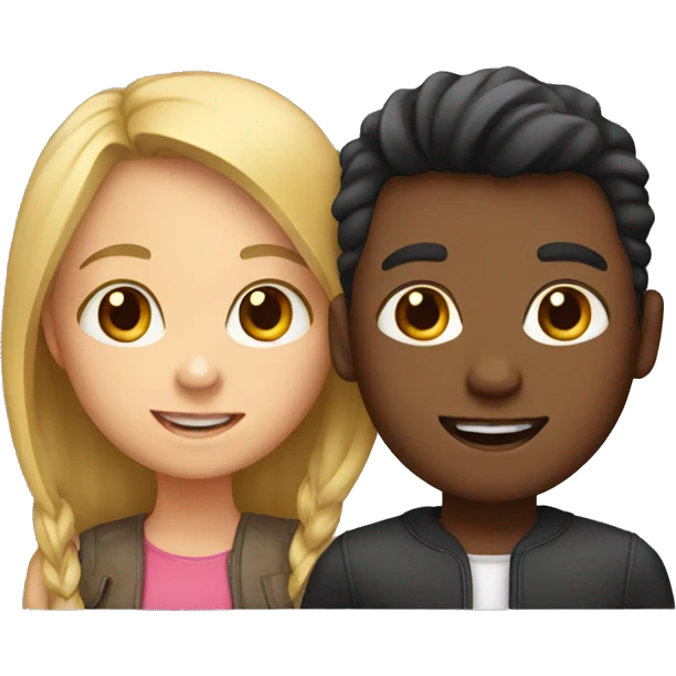boy and girl  emoji