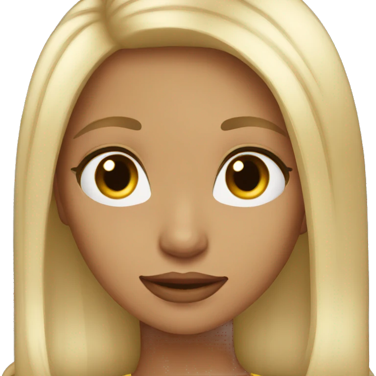 light skin girl long hairs emoji