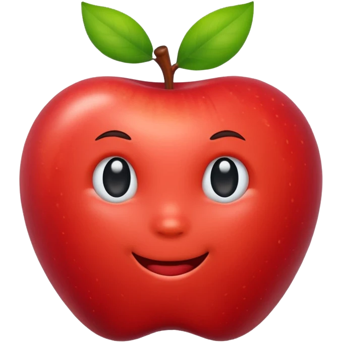 new object, apple emoji style emoji
