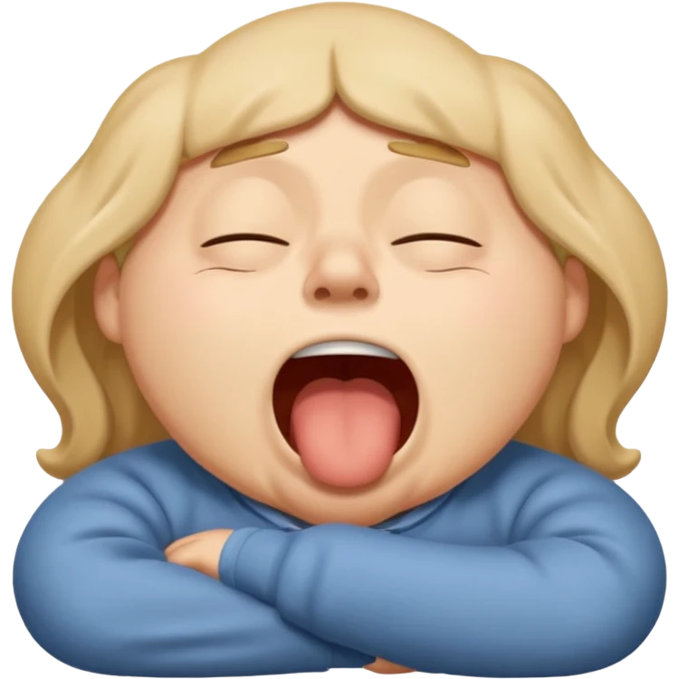 Sleepy Character zzz emoji