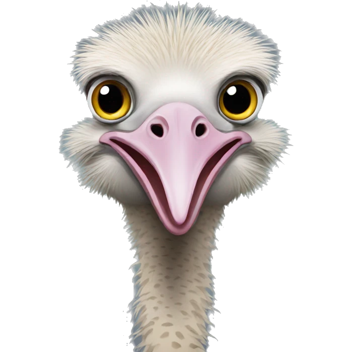 ostrich emoji