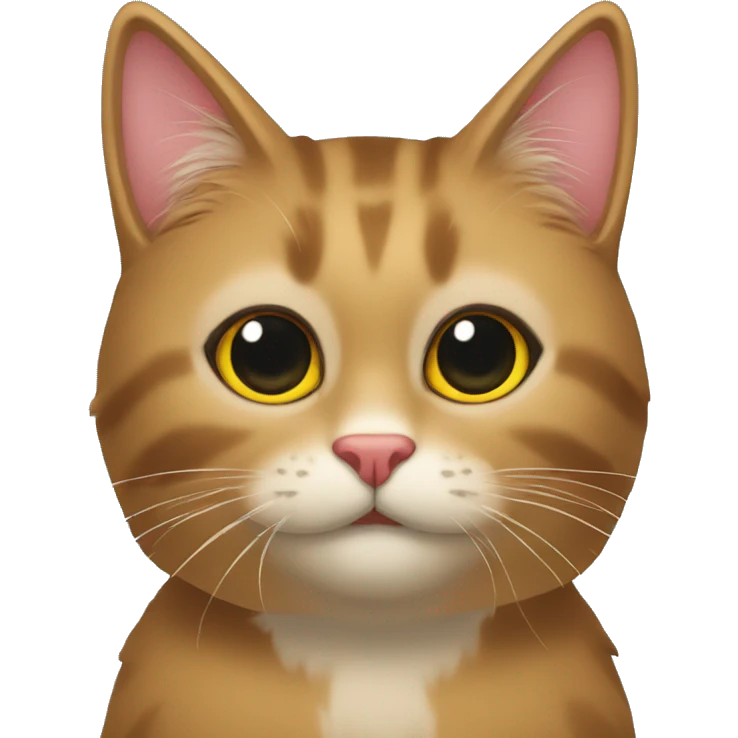 Gato beijo de coração  emoji