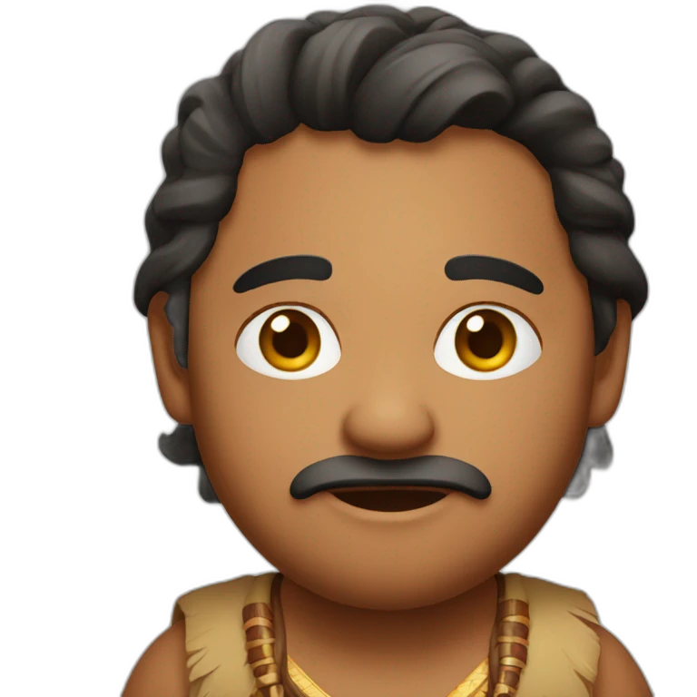 a bit fat  indian emoji