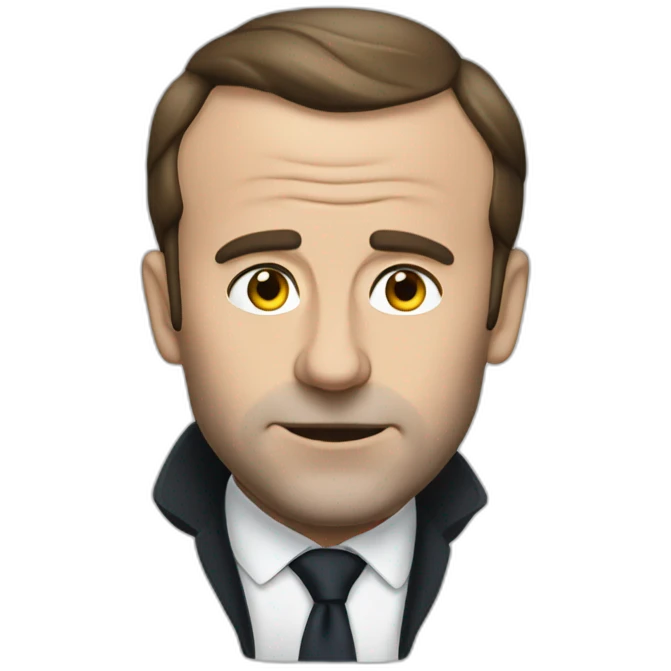 Macron qui fume emoji