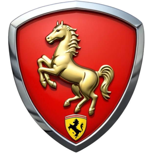 Real Ferrari badge emoji