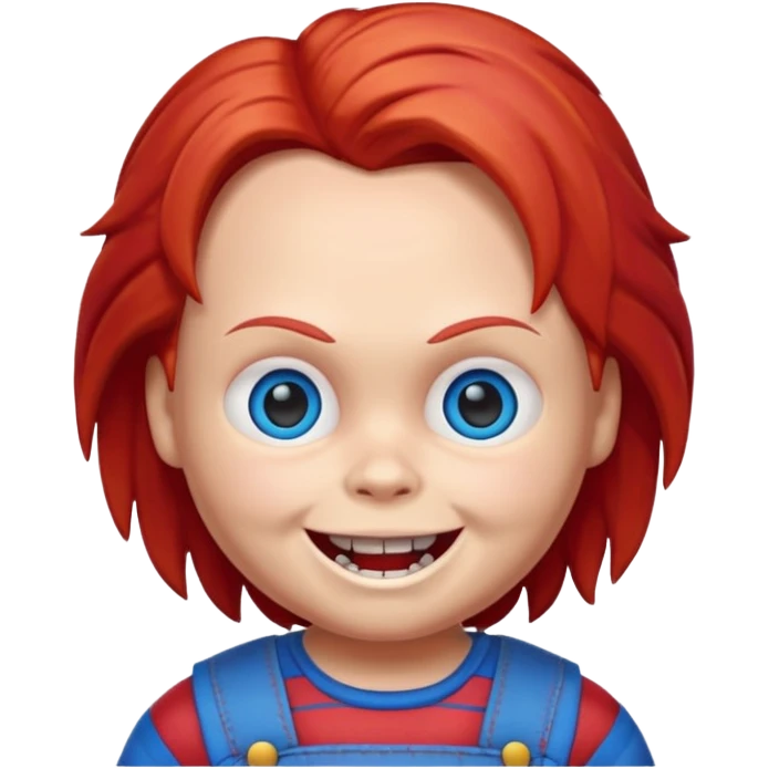 Un emojin de chuky emoji
