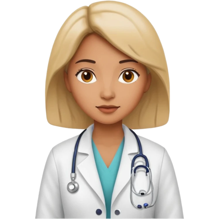 woman doctor emoji