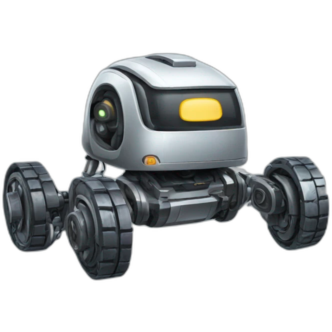 Car robot emoji