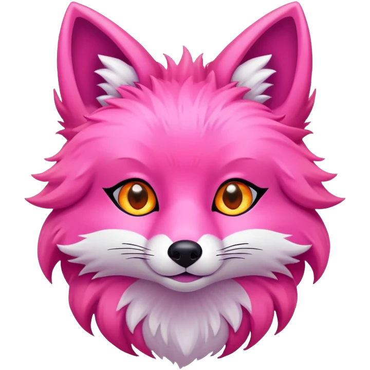 pink fox emoji