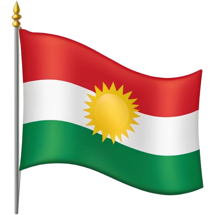 Kurdistan flag emoji
