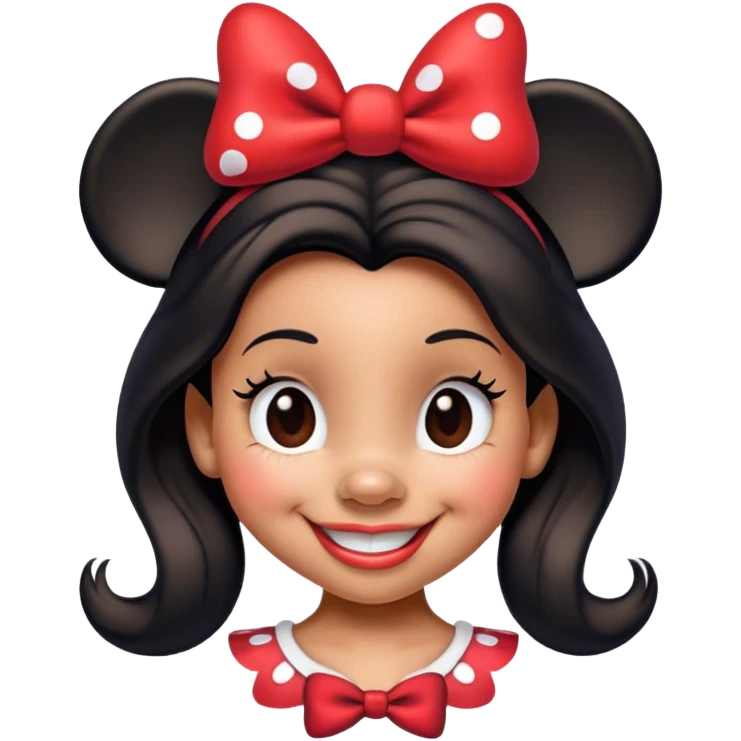 Minnie mouse emoji