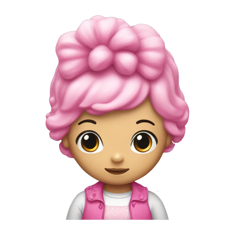 Hello kitty pink emoji