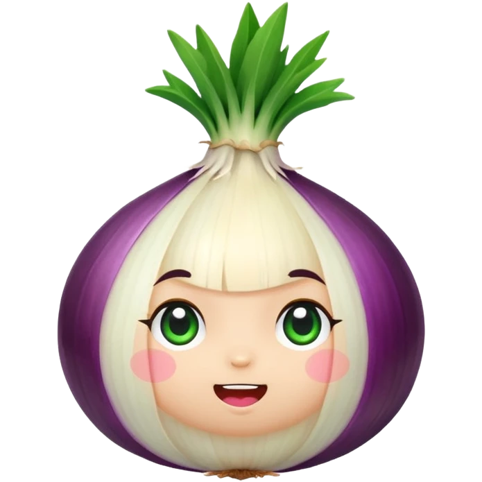 an onion chibi emoji