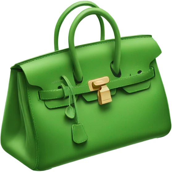 birkin bag green emoji