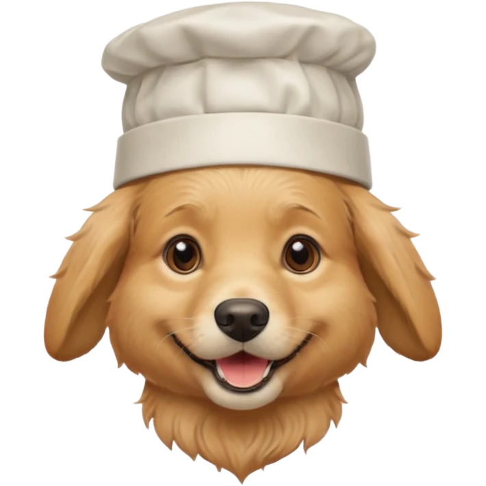 chef dog emoji