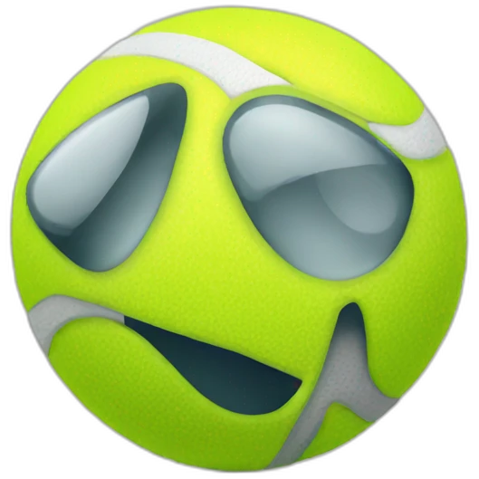 Tennis ball emoji