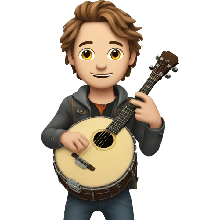 Billy strings with banjo emoji
