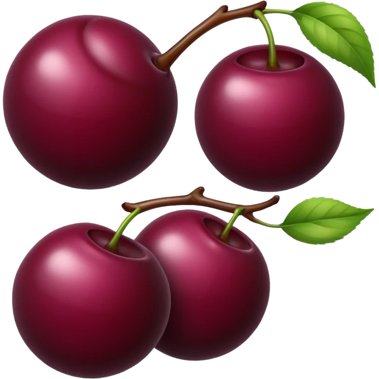 black cherry emoji