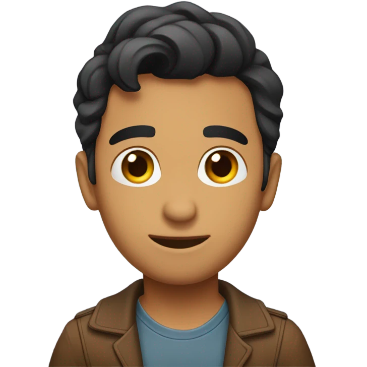 Chico enamorado  emoji