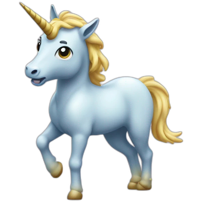 Licorne qui dab emoji
