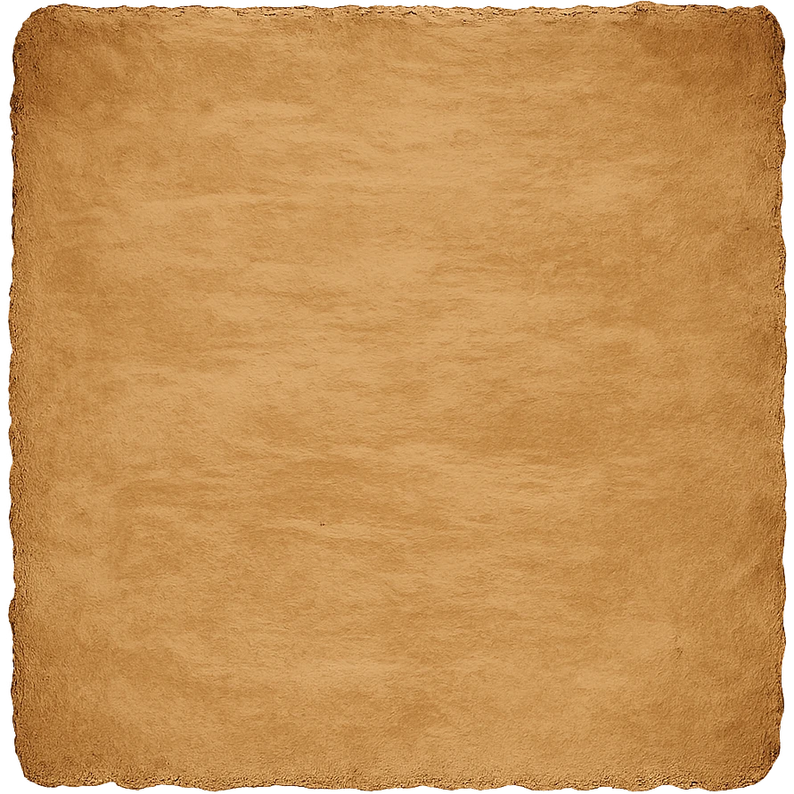 vintage grunge kraft paper edge, hand-painted rough texture, transparent background, no face, no hands, no legs, no characters emoji