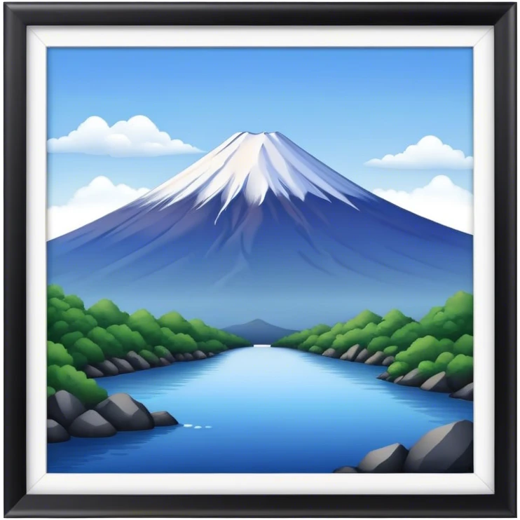 mount fuji emoji