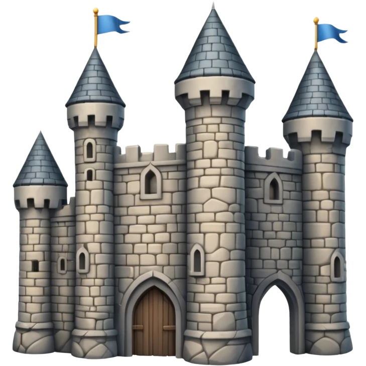 old castle  emoji