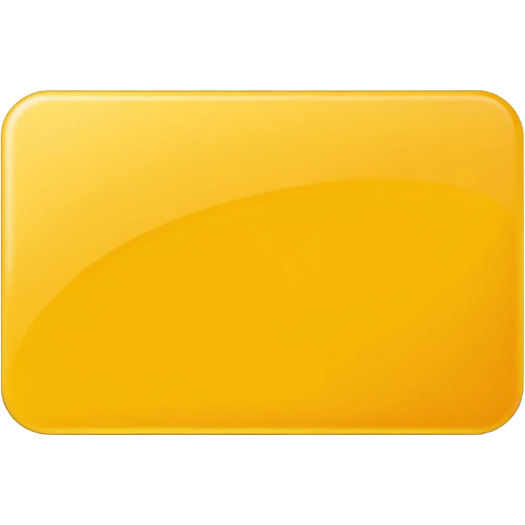 yellow flat card emoji