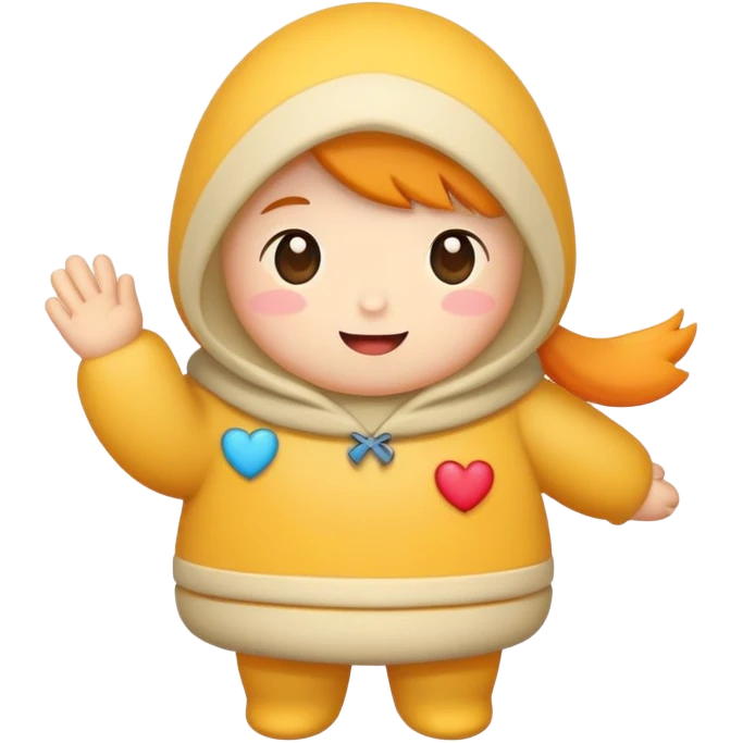 A cute character representing Komacom emoji
