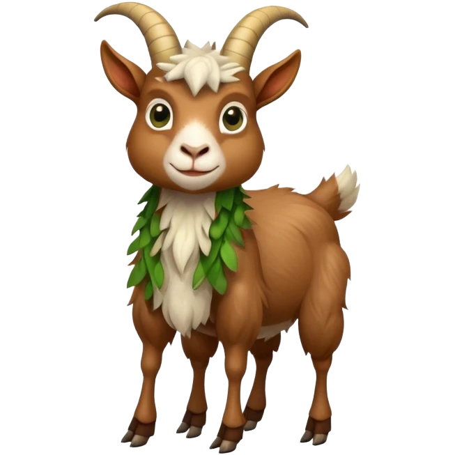 Cabra con patas de rana  emoji