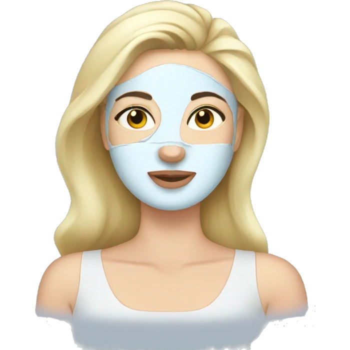 Skincare night emoji