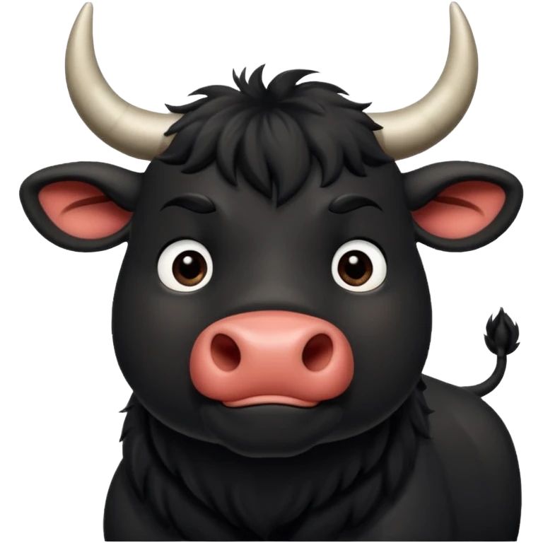 Ferdinand (black) from the Ferdinand disney movie emoji