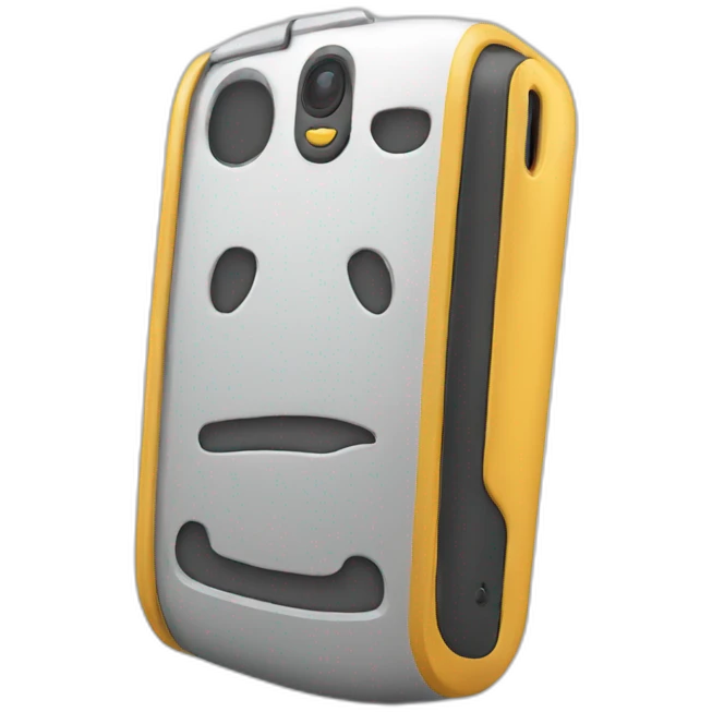 3D mobil phone emoji