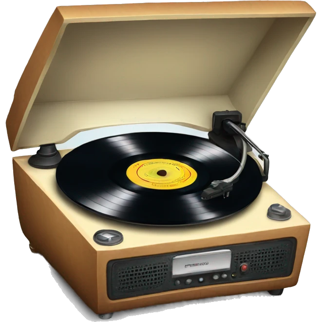 Record player  emoji