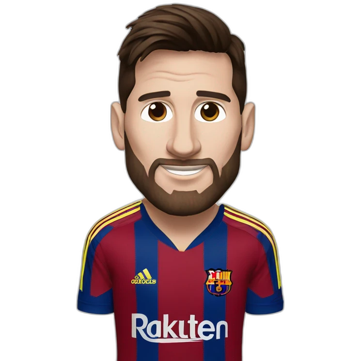 Adidas lionel messi emoji
