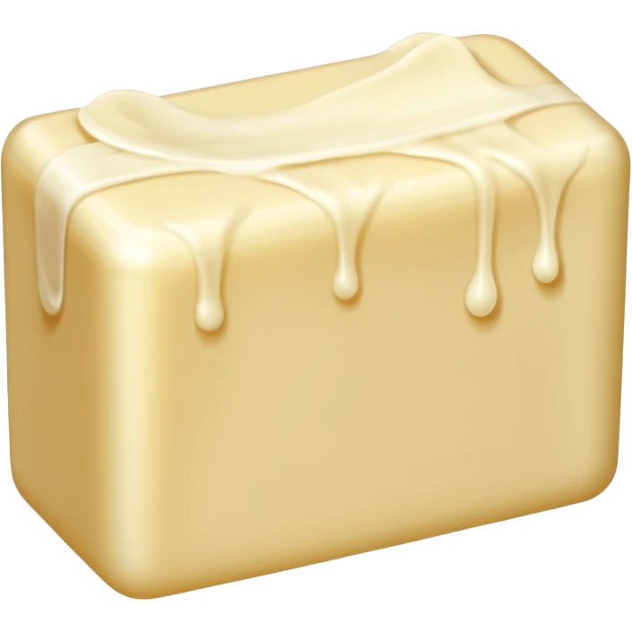 Bar of soap with bite marks. emoji